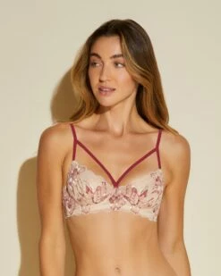 Cosabella Strappy Underwire Demi Cup Bra