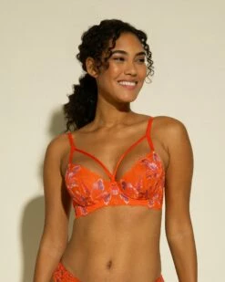 Cosabella Strappy Underwire Demi Cup Bra